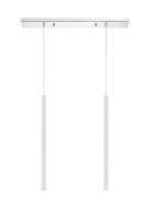 LED Linear Chandelier by Z-Lite - Forest Collection, Chrome Finish - 917MP24-WH-LED-2LCH