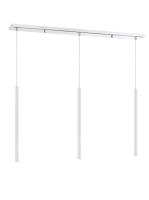 LED Linear Chandelier by Z-Lite - Forest Collection, Chrome Finish - 917MP24-WH-LED-3LCH