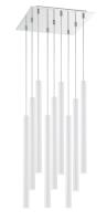 LED Chandelier by Z-Lite - Forest Collection, Chrome Finish - 917MP24-WH-LED-9SCH
