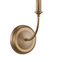 One Light Wall Sconce by Crystorama - Sylvan Collection, Vibrant Gold Finish - 2241-VG