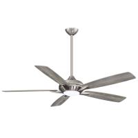 60"Ceiling Fan by Minka Aire - Dyno XL Collection, Burnished Nickel Finish - F1001-BNK