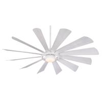 65" Ceiling Fan by Minka Aire - Windmolen Collection, Textured White Finish - F870L-TW