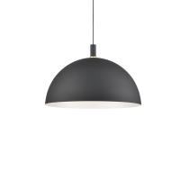 One Light Pendant by Kuzco Lighting - Archibald Collection, Black With Gold Detail Finish - 492332-BK/GD