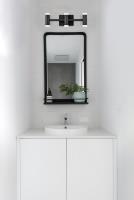 LED Bathroom Fixture by Kuzco Lighting - Brazen Collection, Black Finish - VL16720-BK