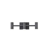 LED Bathroom Fixture by Kuzco Lighting - Brazen Collection, Black Finish - VL16720-BK