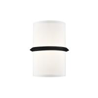 LED Wall Sconce by Kuzco Lighting - Pondi Collection, Black Finish - WS63209-BK