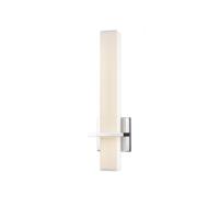 LED Wall Sconce by Kuzco Lighting - Nepal Collection, Chrome Finish - WS84218-CH