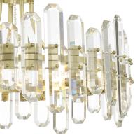 Eight Light Chandelier by Crystorama - Bolton Collection, Aged Brass Finish - BOL-8888-AG