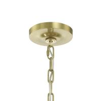 Eight Light Chandelier by Crystorama - Bolton Collection, Aged Brass Finish - BOL-8888-AG