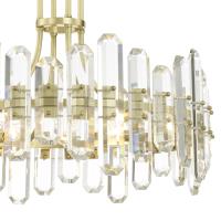 Eight Light Chandelier by Crystorama - Bolton Collection, Aged Brass Finish - BOL-8888-AG