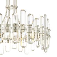 Eight Light Chandelier by Crystorama - Bolton Collection, Polished Nickel Finish - BOL-8888-PN