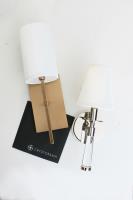 One Light Wall Sconce by Crystorama - Veronica Collection, Black Forged Finish - VER-241-BF