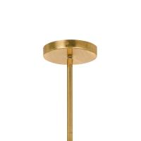 Five Light Chandelier by Crystorama - Winham Collection, Antique Gold Finish - WIN-615-GA-CL-MWP