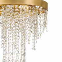 Five Light Chandelier by Crystorama - Winham Collection, Antique Gold Finish - WIN-615-GA-CL-MWP