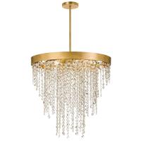 Six Light Chandelier by Crystorama - Winham Collection, Antique Gold Finish - WIN-616-GA-CL-MWP