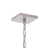 Four Light Chandelier by Crystorama - Sylvan Collection, Polished Nickel Finish - 2244-PN_NOSHADE