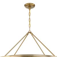 Eight Light Chandelier by Crystorama - Calypso Collection, Vibrant Gold Finish - 278-VG