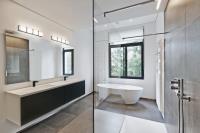LED Bathroom Fixture by Kuzco Lighting - Watford Collection, Black Finish - 701314BK-LED