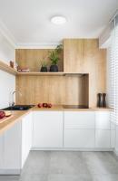 LED Flush Mount by Kuzco Lighting - Malta Collection, White Finish - FM1512-WH