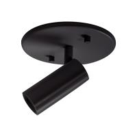 LED Semi-Flush Mount by Kuzco Lighting - Downey Collection, Black Finish - SF15101-BK