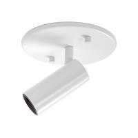 LED Semi-Flush Mount by Kuzco Lighting - Downey Collection, White Finish - SF15101-WH