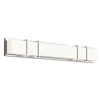 LED Bathroom Fixture by Kuzco Lighting - Alberni Collection, Chrome Finish - VL61638-CH