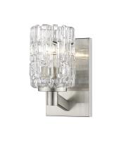 One Light Wall Sconce by Z-Lite - Aubrey Collection, Brushed Nickel Finish - 1931-1S-BN