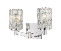 Two Light Vanity by Z-Lite - Aubrey Collection, Chrome Finish - 1931-2V-CH