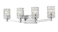 Four Light Vanity by Z-Lite - Aubrey Collection, Chrome Finish - 1931-4V-CH