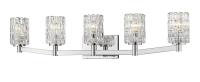 Five Light Vanity by Z-Lite - Aubrey Collection, Chrome Finish - 1931-5V-CH