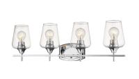 Four Light Vanity by Z-Lite - Joliet Collection, Chrome Finish - 473-4V-CH