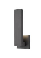 LED Outdoor Wall Mount by Z-Lite - Edge Collection, Black Finish - 576S-BK-LED