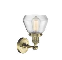 LED Wall Sconce by Innovations - Franklin Restoration Collection, Antique Brass Finish - 203-AB-G172-LED