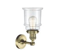 LED Wall Sconce by Innovations - Franklin Restoration Collection, Antique Brass Finish - 203-AB-G182-LED