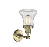 LED Wall Sconce by Innovations - Franklin Restoration Collection, Antique Brass Finish - 203-AB-G192-LED