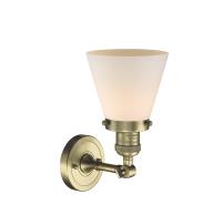 LED Wall Sconce by Innovations - Franklin Restoration Collection, Antique Brass Finish - 203-AB-G61-LED