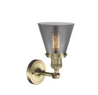LED Wall Sconce by Innovations - Franklin Restoration Collection, Antique Brass Finish - 203-AB-G63-LED