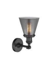 LED Wall Sconce by Innovations - Franklin Restoration Collection, Matte Black Finish - 203-BK-G63-LED