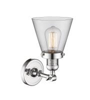 LED Wall Sconce by Innovations - Franklin Restoration Collection, Polished Chrome Finish - 203-PC-G62-LED