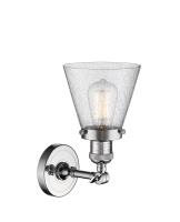 LED Wall Sconce by Innovations - Franklin Restoration Collection, Polished Chrome Finish - 203-PC-G64-LED