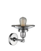 LED Wall Sconce by Innovations - Franklin Restoration Collection, Polished Chrome Finish - 203-PC-M7-LED