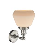 LED Wall Sconce by Innovations - Franklin Restoration Collection, Brushed Satin Nickel Finish - 203-SN-G171-LED