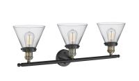 LED Bath Vanity by Innovations - Franklin Restoration Collection, Black Antique Brass Finish - 205-BAB-G42-LED