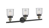Three Light Bath Vanity by Innovations - Franklin Restoration Collection, Black Antique Brass Finish - 205-BAB-G52