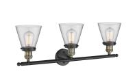 LED Bath Vanity by Innovations - Franklin Restoration Collection, Black Antique Brass Finish - 205-BAB-G62-LED
