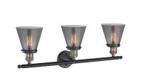 LED Bath Vanity by Innovations - Franklin Restoration Collection, Black Antique Brass Finish - 205-BAB-G63-LED