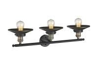LED Bath Vanity by Innovations - Franklin Restoration Collection, Black Antique Brass Finish - 205-BAB-M6-LED