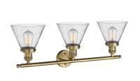 LED Bath Vanity by Innovations - Franklin Restoration Collection, Brushed Brass Finish - 205-BB-G44-LED