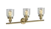 LED Bath Vanity by Innovations - Franklin Restoration Collection, Brushed Brass Finish - 205-BB-G54-LED