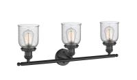 LED Bath Vanity by Innovations - Franklin Restoration Collection, Matte Black Finish - 205-BK-G54-LED